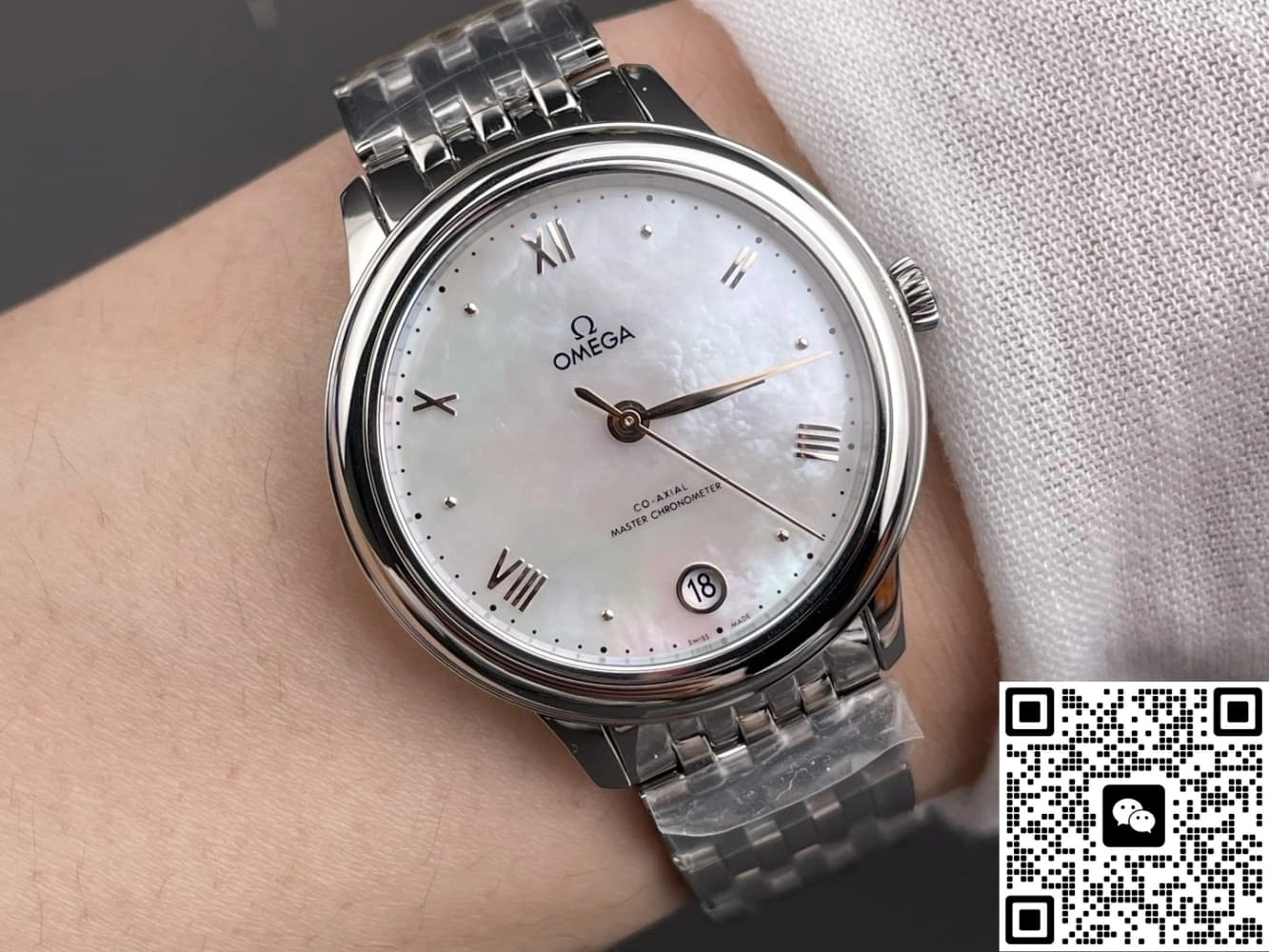 VS Factory Omega De Ville 434.10.34.20.05.001 1:1 Best Edition Replica Watch